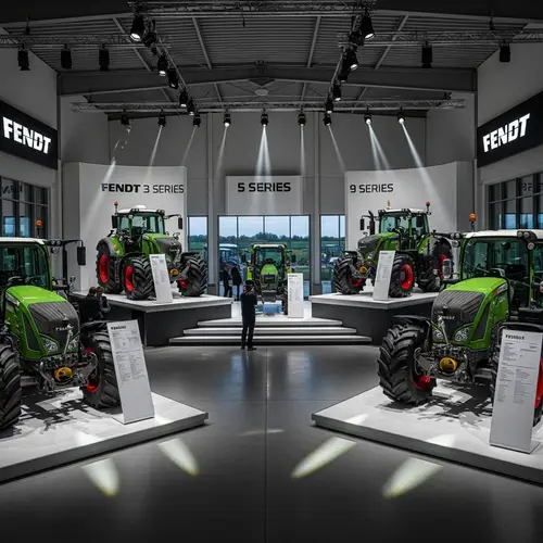 Fendt Tractor Series Display: 3, 5, 7, 9