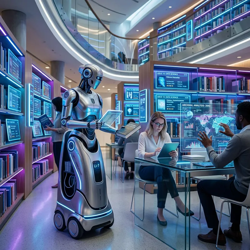Futuristic Robotic Librarian: A New Era of Libraries