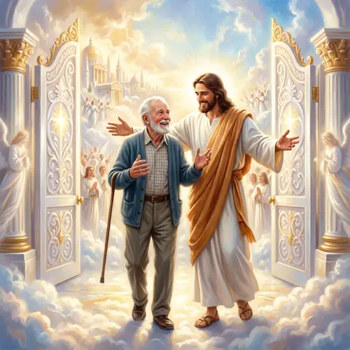 Grandfather's Journey to Heaven with Jesus