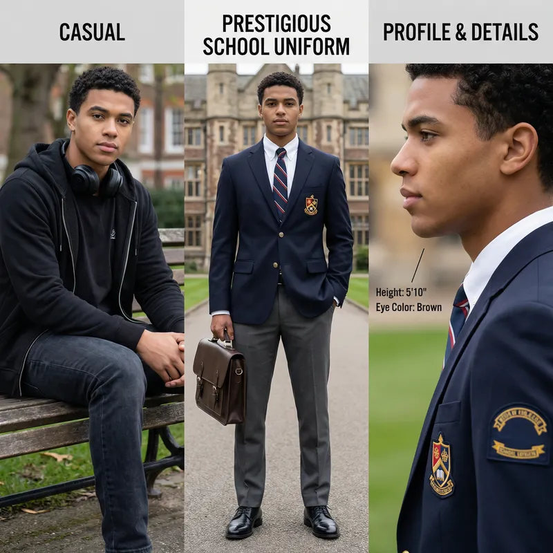 Stylish Him Character Reference Images