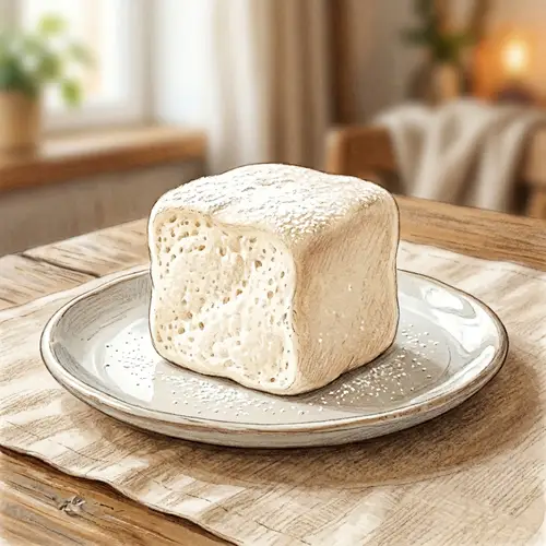 Square-Shaped Marshmallow: Sweetness in Softness