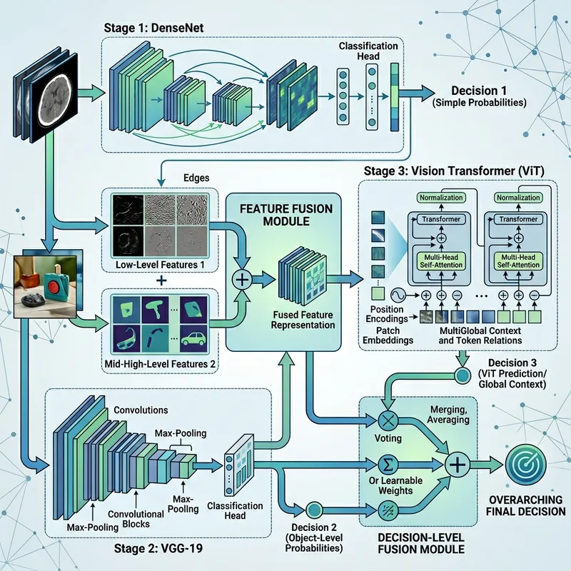 Deep Learning Fusion Models: DenseNet, VGG-19, Vision Transformer Deep Learning Fusion Models: DenseNet, VGG-19, Vision Transformer