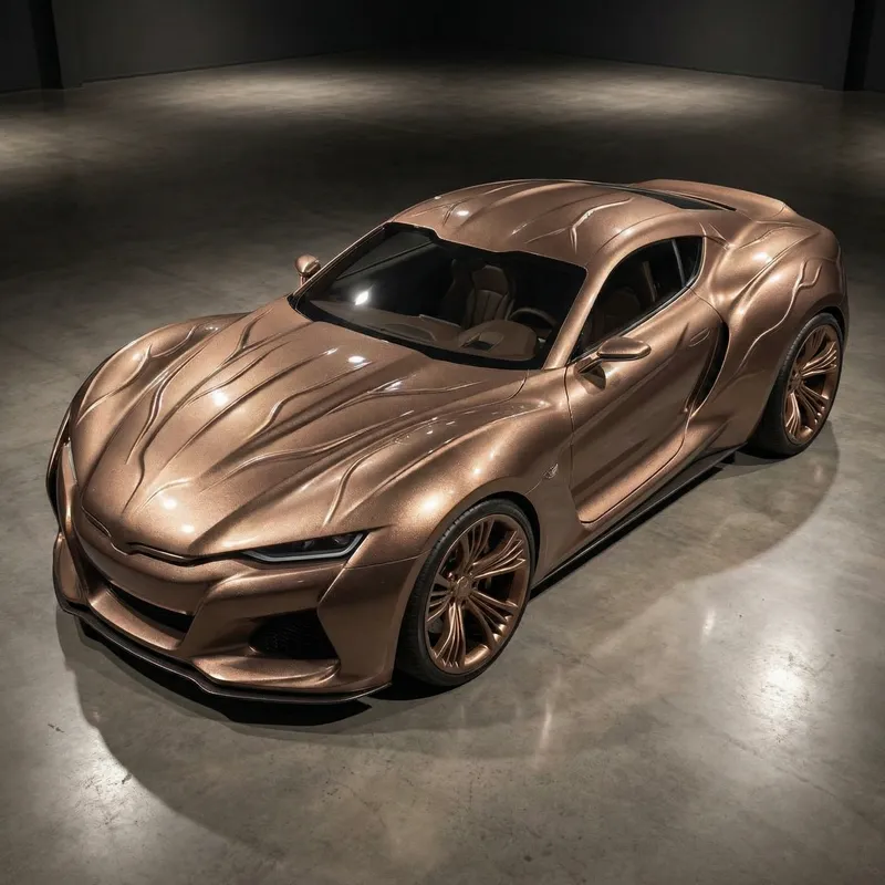 Muscle-Inspired Vehicle | Strong Body Aesthetics