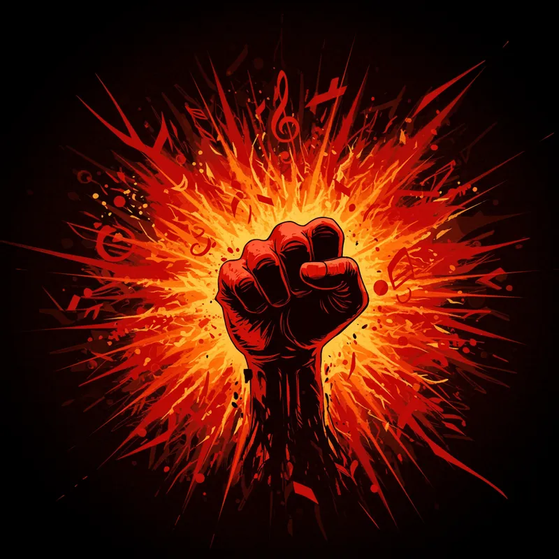 Rage in a Song - Album Cover Art