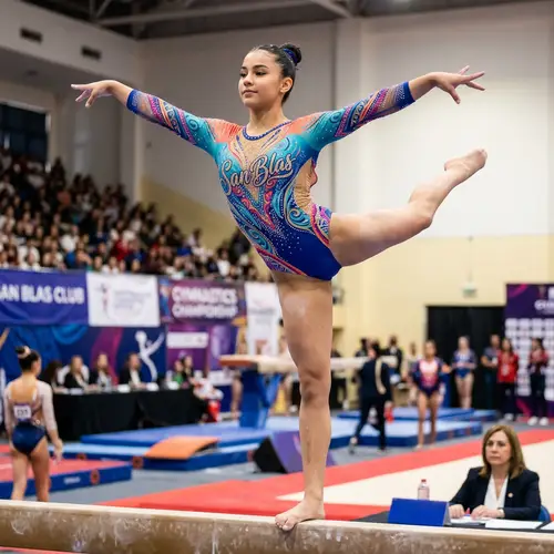 San Blas Gymnastics Leotard | Professional & Stylish Design