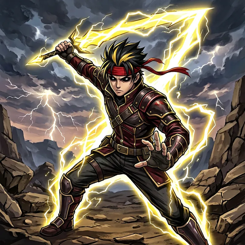 Electric Warrior: The Hero with a Sword of Lightning Electric Warrior: The Hero with a Sword of Lightning