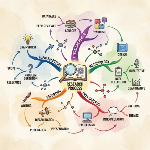Research Mind Map: Insights & Knowledge Visualization