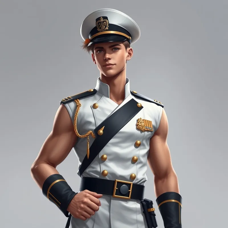 Royal Naval Officer Concept Art by Arthur