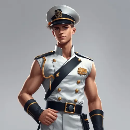 Royal Naval Officer Concept Art by Arthur