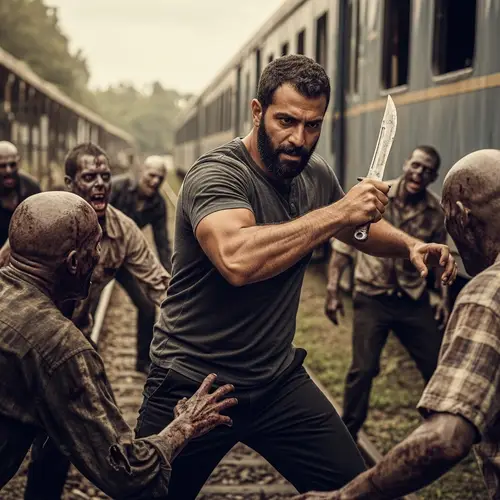 Character Fighting Zombies | Epic Zombie Battle