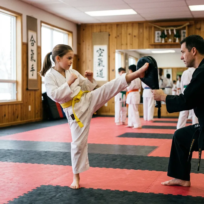 Karate Kick Girl - Unleash Your Inner Warrior