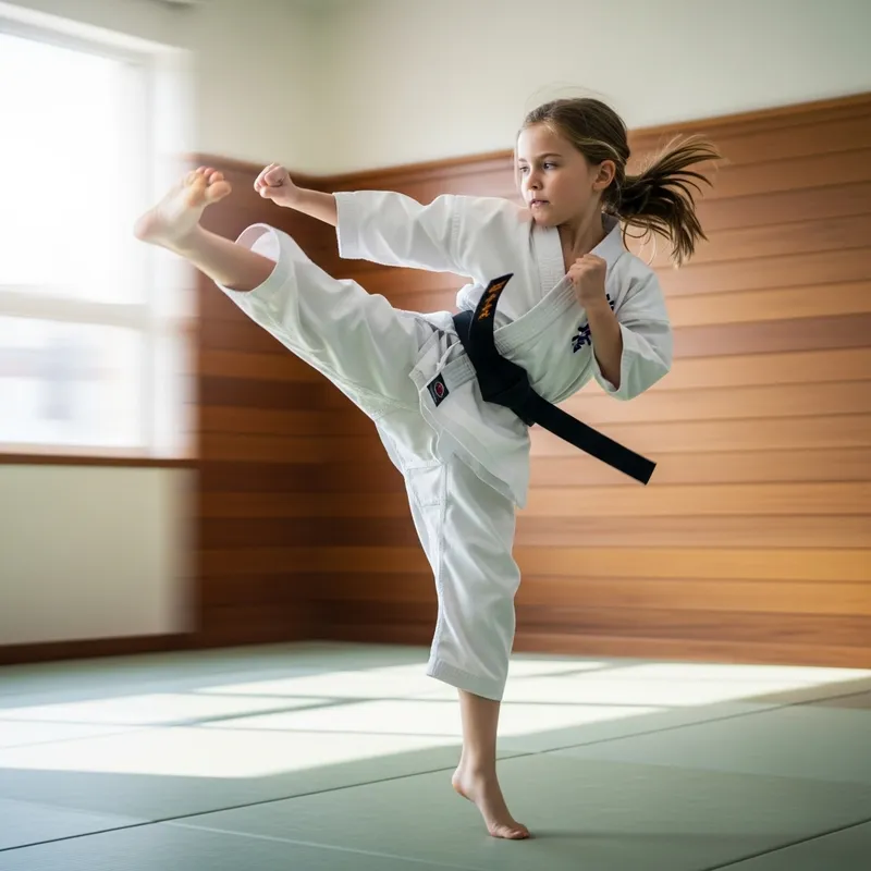 Karate Kick Girl - Unleash Your Inner Warrior