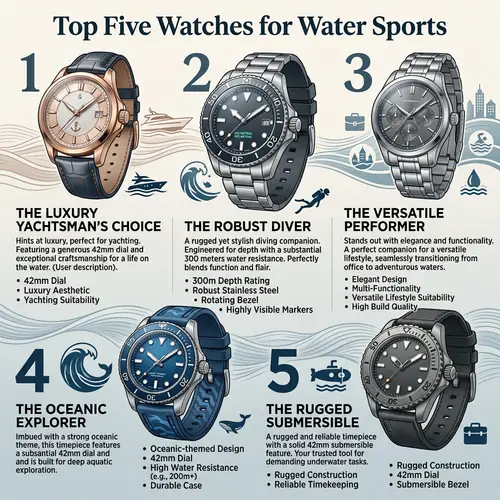 Top 5 Water Sport Watches: Luxury Yachting to Diving Essentials