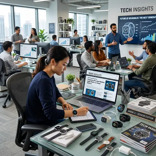 Tech & Watch Journalism: Latest Smartwatch Models, Tech Reviews