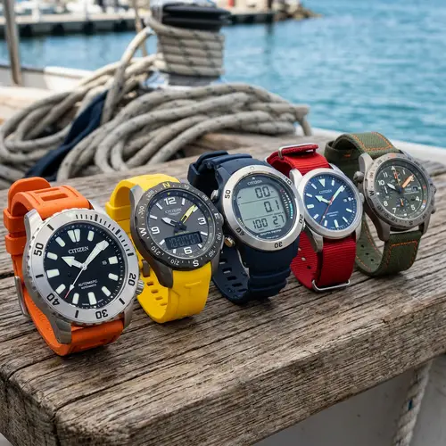 Professional Water Sports Timepieces - Ideal for Adventurers and Athletes