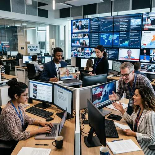 Diverse Tech and Journalism Scene | Newsroom Collaboration