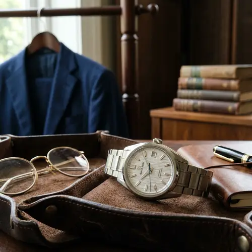 Elegant & Versatile Japanese Wristwatch | Avant-garde Timepiece