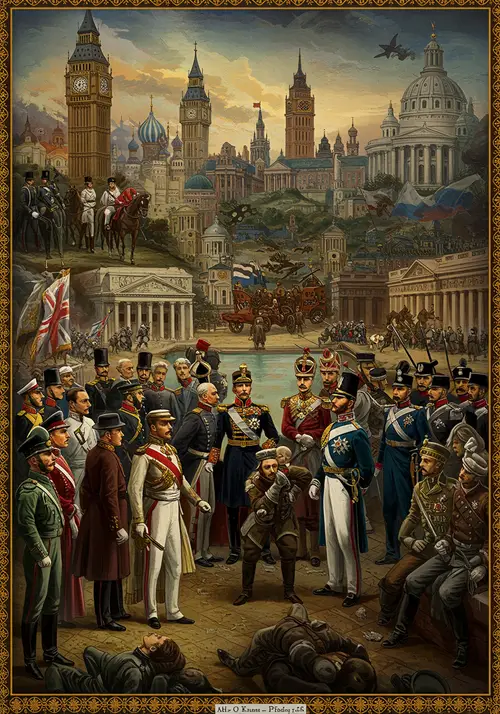 Geopolitical Conflicts: Britain, France, Germany, & Russia