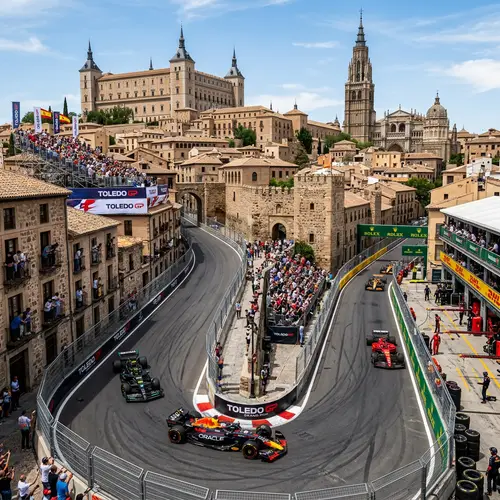 Toledo Formula 1 Circuit: Historic City Racing Experience