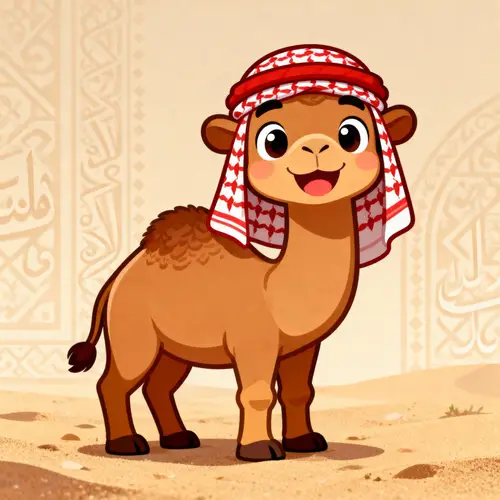 Arabic Camel Mascot Design Ideas