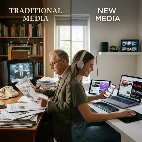 Traditional vs New Media: A Clear Comparison