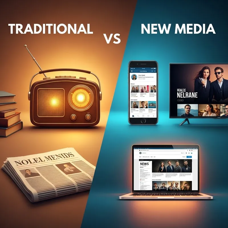 Traditional vs New Media: A Clear Comparison
