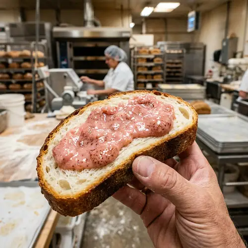 Ultra-Realistic Sliced Bread in Human Hand