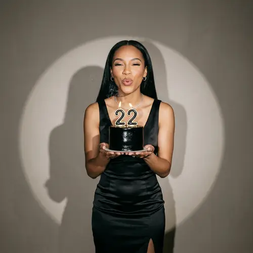 Glamorous Birthday Portrait Session with Cinematic Flair