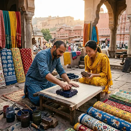 Handblock Printing Technique in Rajasthan | Learn Ancient Craft