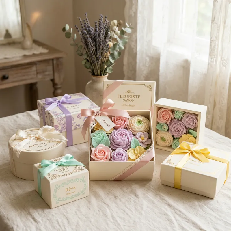 Romantic Soap Flower Gift Boxes | Effortlessly Elegant