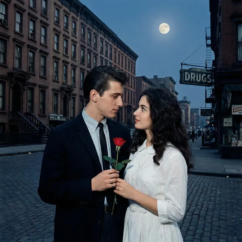 West Side Story: Tony and Maria Love Under the Moon West Side Story: Tony and Maria Love Under the Moon