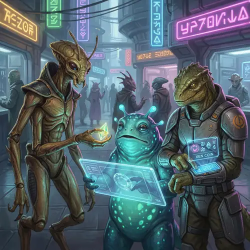 Alien Species Trading Cryptocurrency