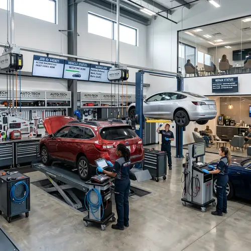 Innovative Car Service Garage | Modern Auto Repair Shop