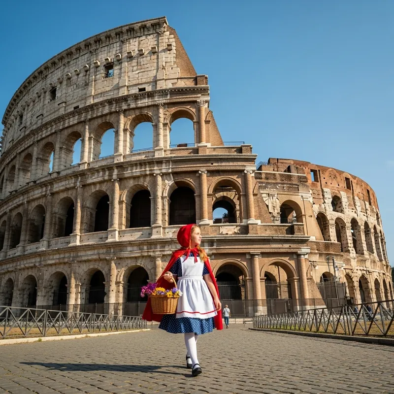 Little Red Riding Hood at the Coliseum