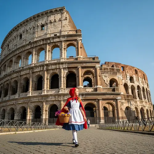 Little Red Riding Hood at the Coliseum