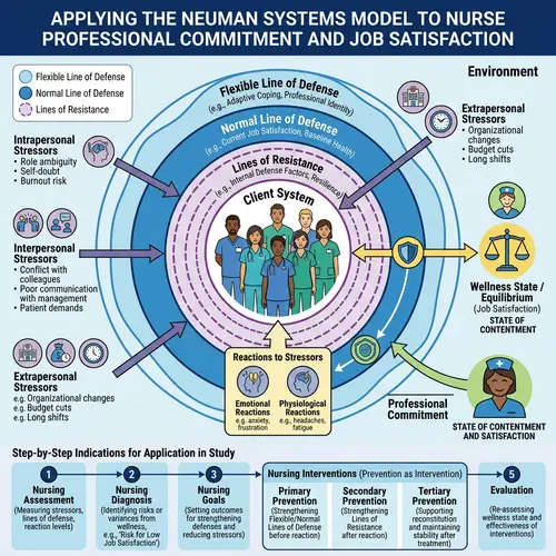 Neuman Systems Model: Professional Commitment and Job Satisfaction Study