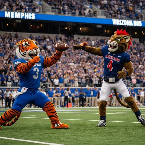 Memphis Tiger vs Arizona Wildcats - College Football Showdown