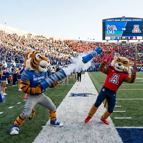 Memphis Tiger vs Arizona Wildcats - College Football Showdown