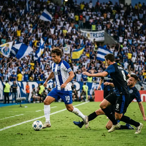 Professional Soccer Player Displaying Skill and Determination