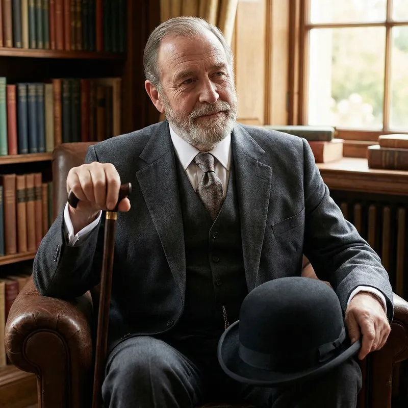 Stylish Gentleman in Traditional Attire