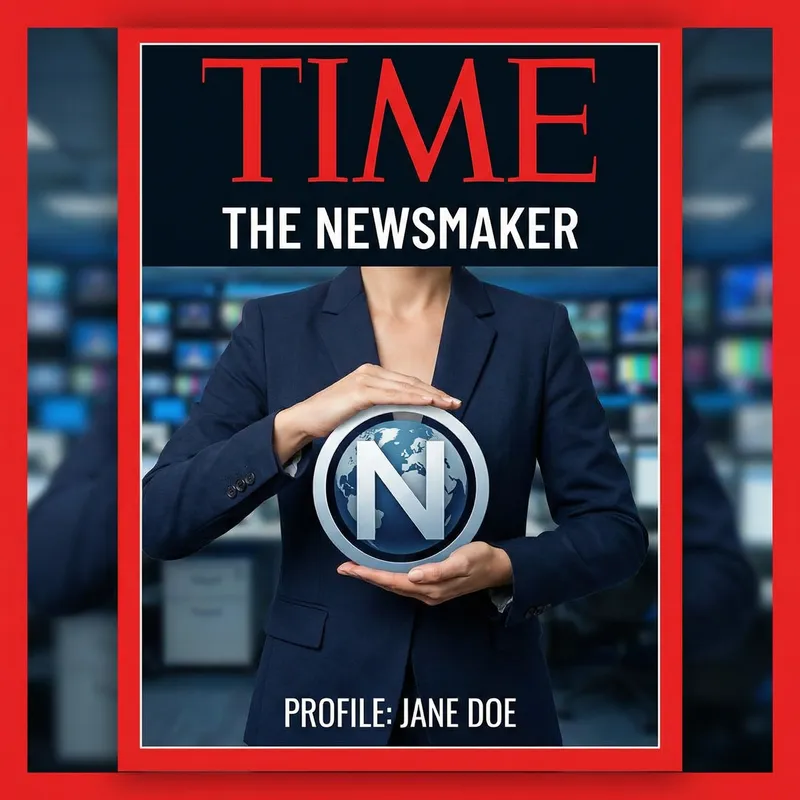 Custom News Profile with Logo Design