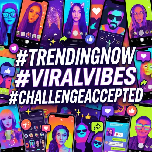 Latest Viral Social Trend: Vibrant Colors & Popular Hashtags