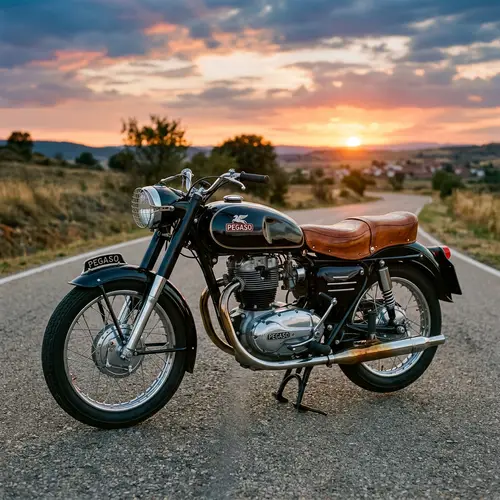 Intricately Detailed Vintage Pegaso Bike | Timeless Design