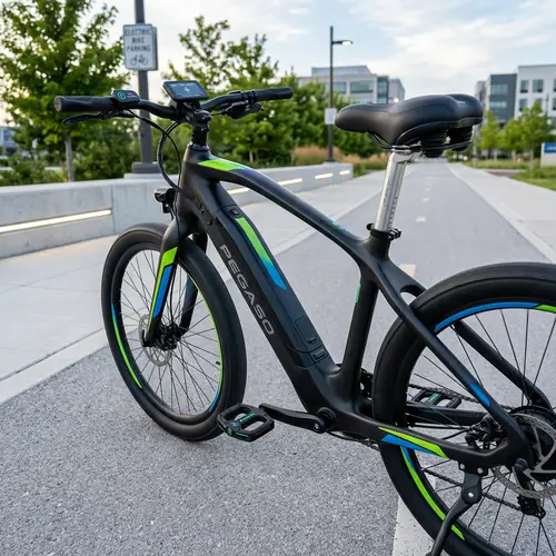 Eco-Friendly Pegaso Electric Bike | Sleek Design & Comfort