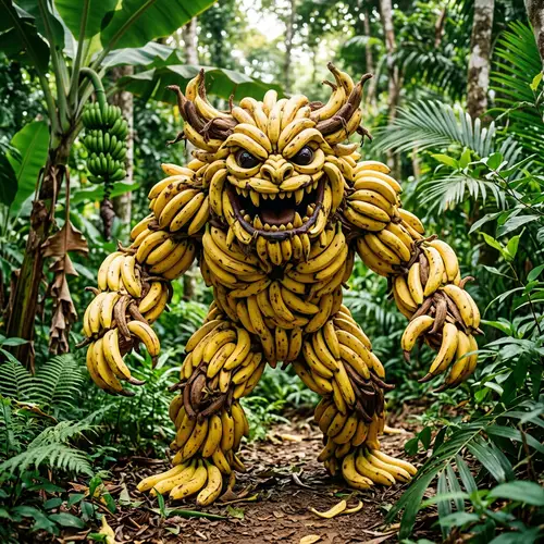 Banana Monster: A Fun & Spooky Character