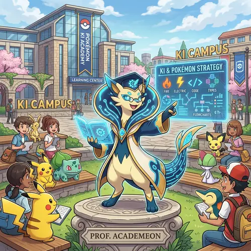 Learn with Pokemon at KI Campus