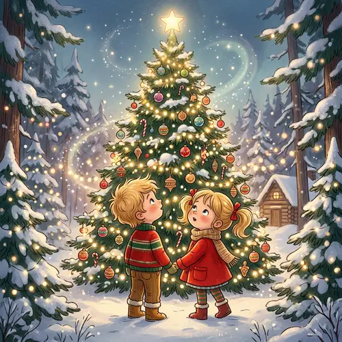 Magical Christmas Tree Adventure for Kids