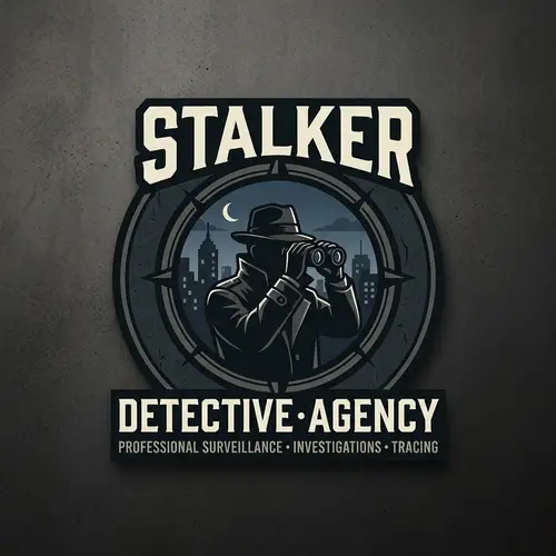 Stalker Detective Agency Logo Design