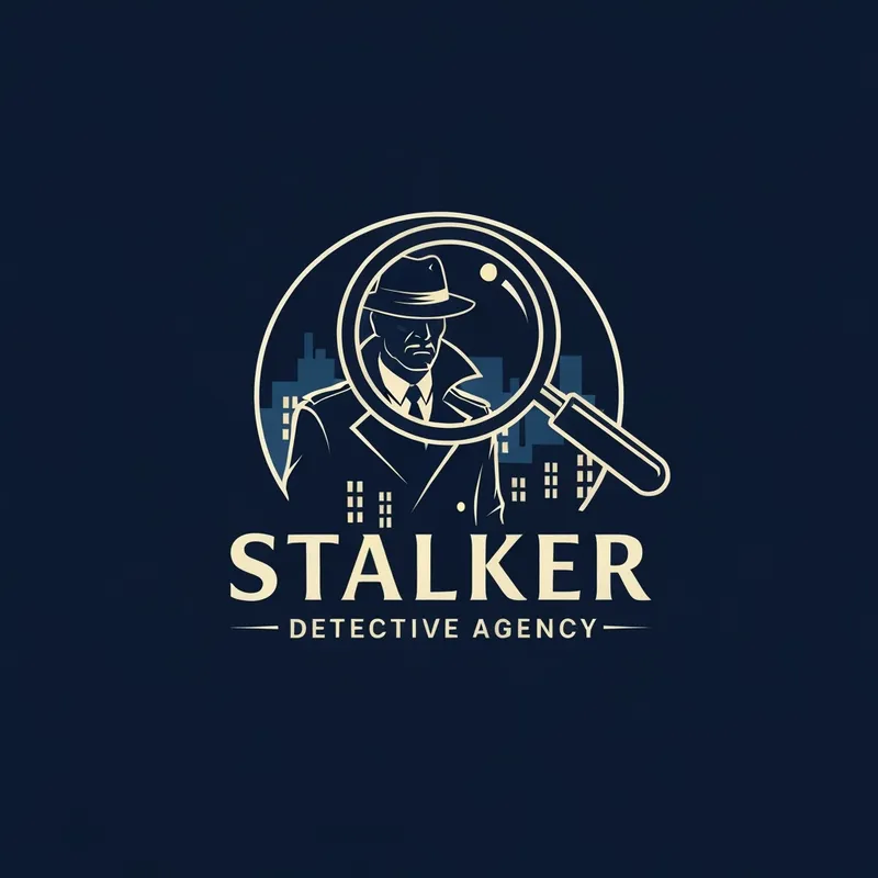 Stalker Detective Agency Logo Design