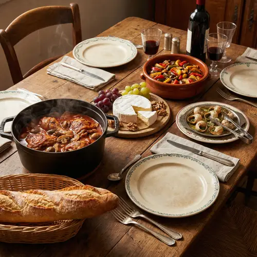 Traditional French Cuisine: Coq au Vin, Ratatouille & More